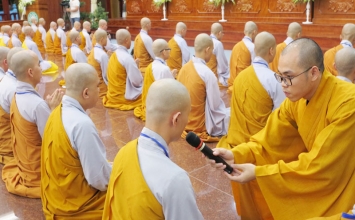 Tp. HCM: Giới đàn Trí Tịnh, giới tử (Bắc Tông) Tỳ Kheo và Sa Di thi tụng luật